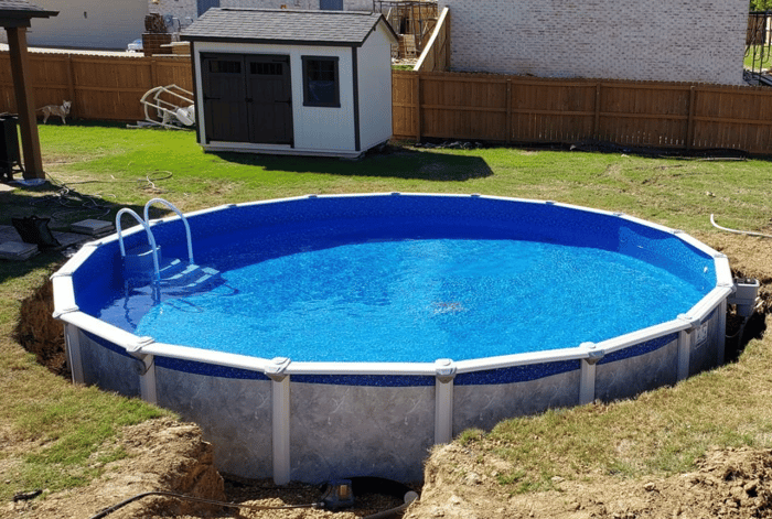 Is It Safe To Bury an Above Ground Pool?