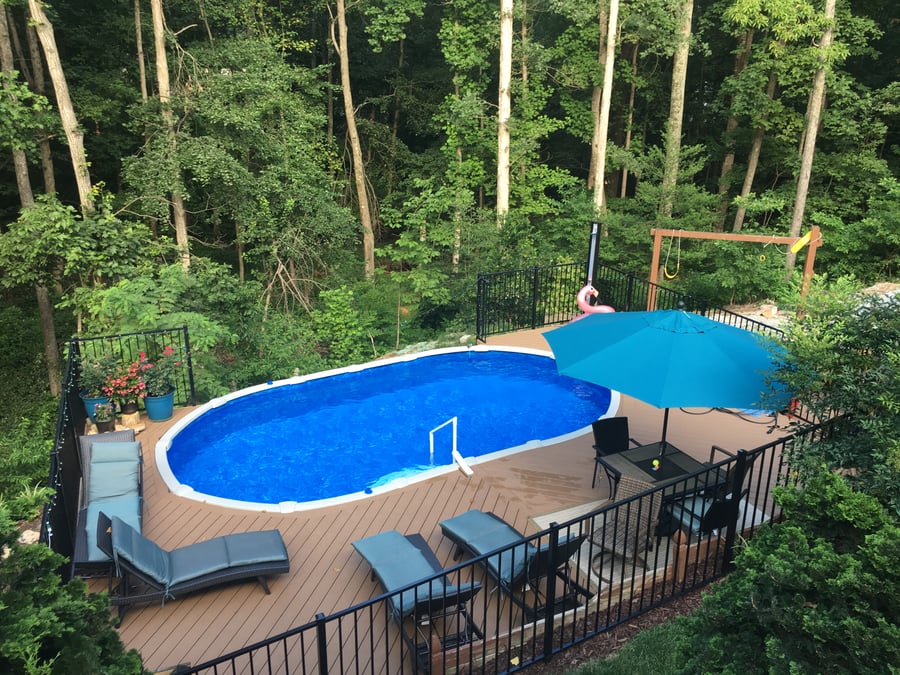 What's Better: A Round or Oval Above Ground Swimming Pool?