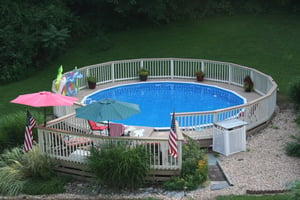 Round Above Ground Royal Swimming Pools