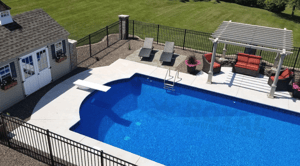 Pool Deck and Patio Space