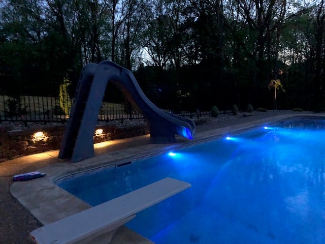 swimming pool LED light replacement