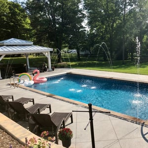 Saltwater swimming pool maintenance schedule 