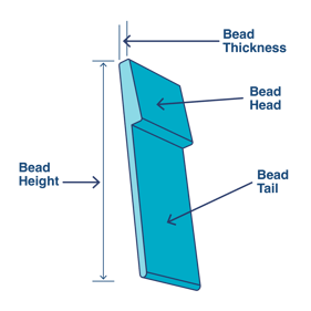 Vinyl Liner bead types