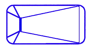 Wedge-Bottom