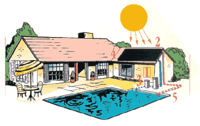 Solar Heated Swimming Pool