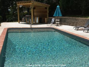 What To Know When Choosing A Pool Liner Traditionally When People Think Pool Color They Blue Like A Tan Colored Liners Have Grown In Pority Among