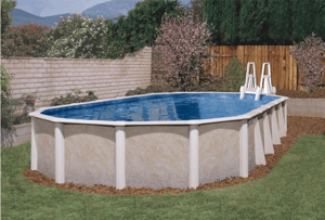 Oval Above Ground Royal Swimming Pools
