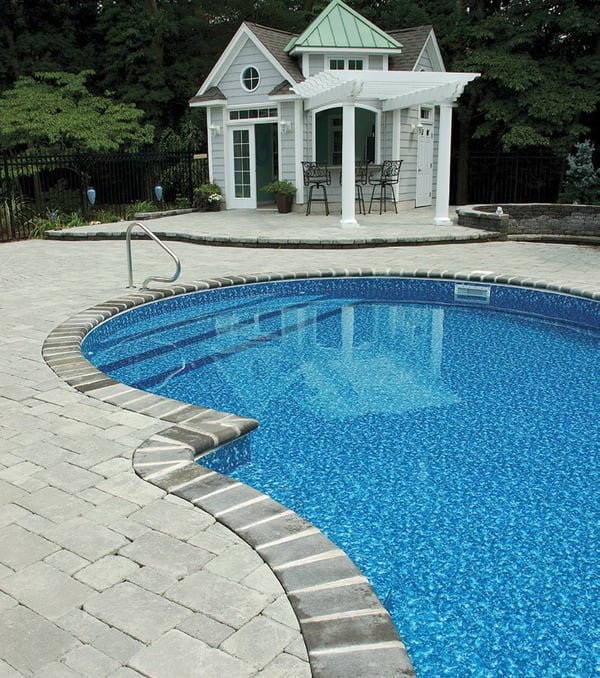 Royal Swimming Pools Vinyl Over step