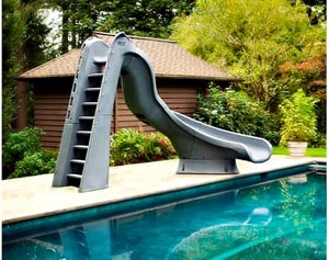 Can you add a slide to an existing swimming pool