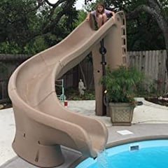 Can you add a slide to an existing swimming pool