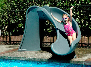 Can you add a slide to an existing swimming pool