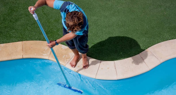 Swimming pool maintenance schedule