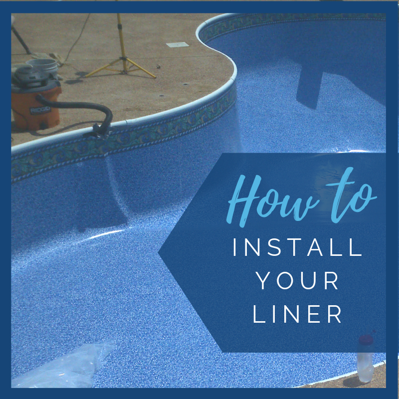 installing inground pool liner