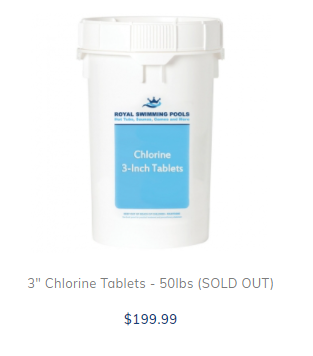 Chlorine tablet alternative options