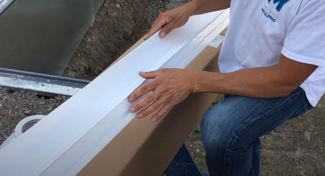 Modern Moulding foam forms out of the box